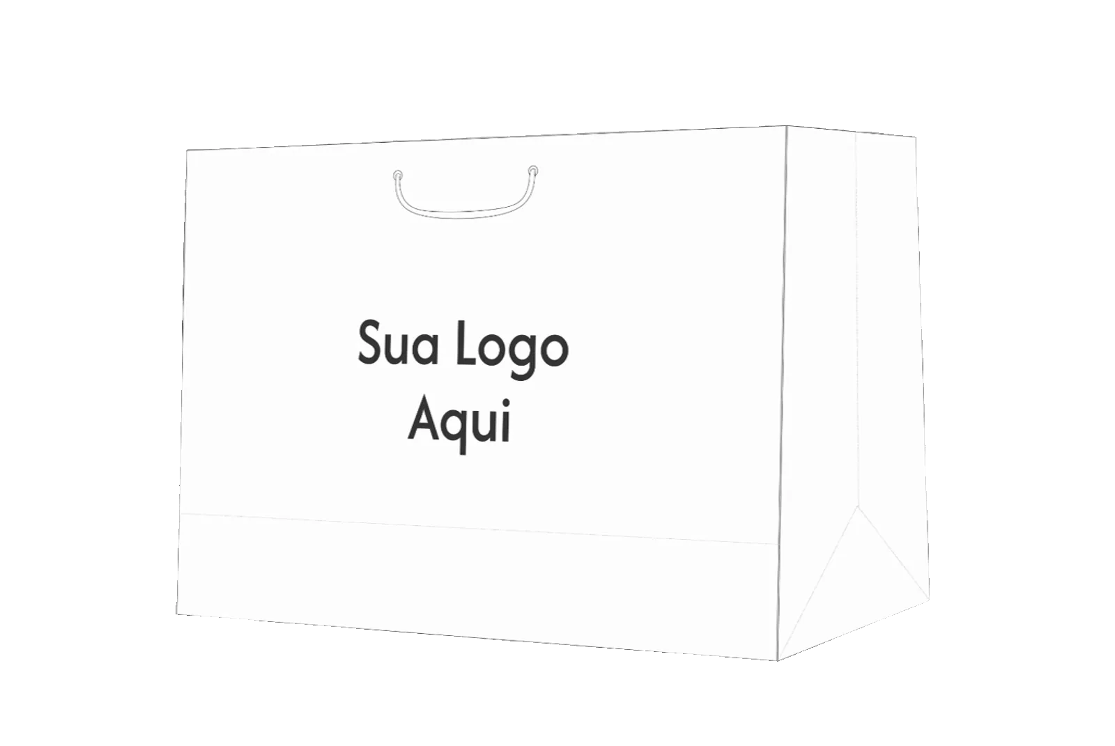 Imagem sacola tamanho P2